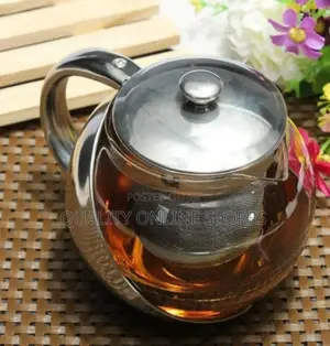 Glass And Stainless Teapot