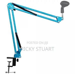 Boom Arm Mic Stand Adjustable Suspension Scissor