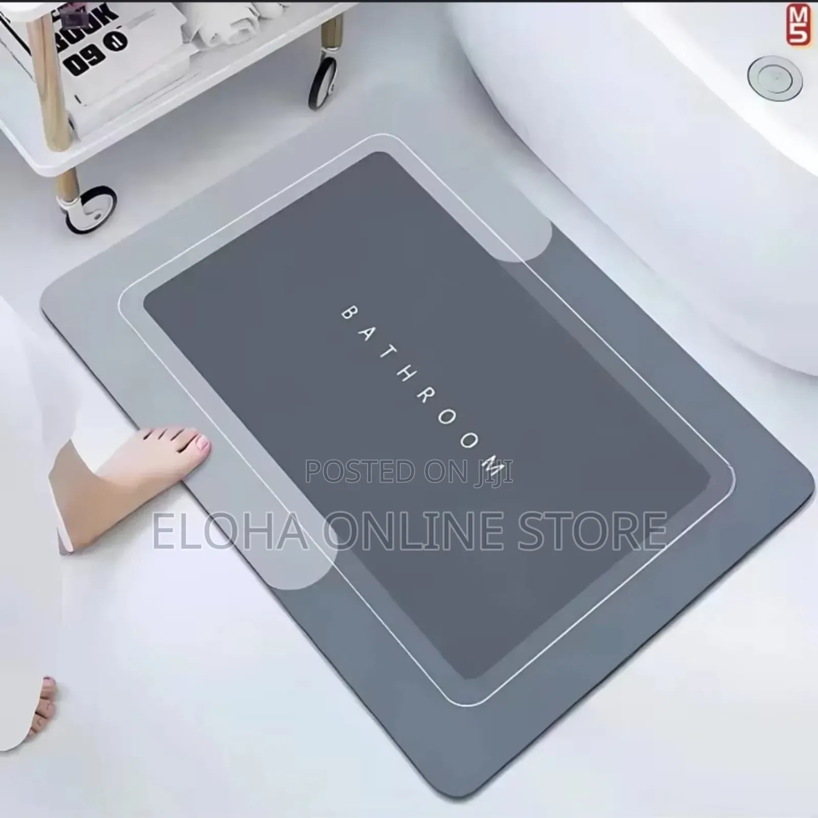Anti Slip Cotton Tufted Bath Mat Bathroom Floor Mats