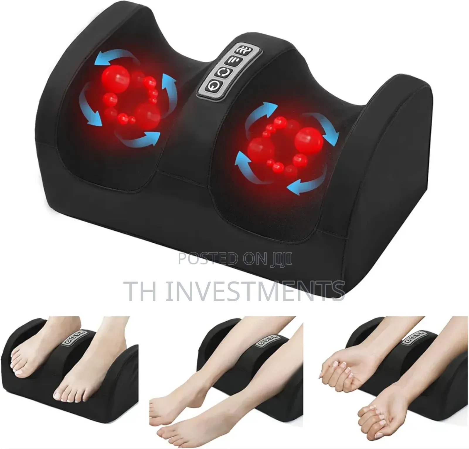Foot and Calf Massager Machine With Heat, Foot Massager