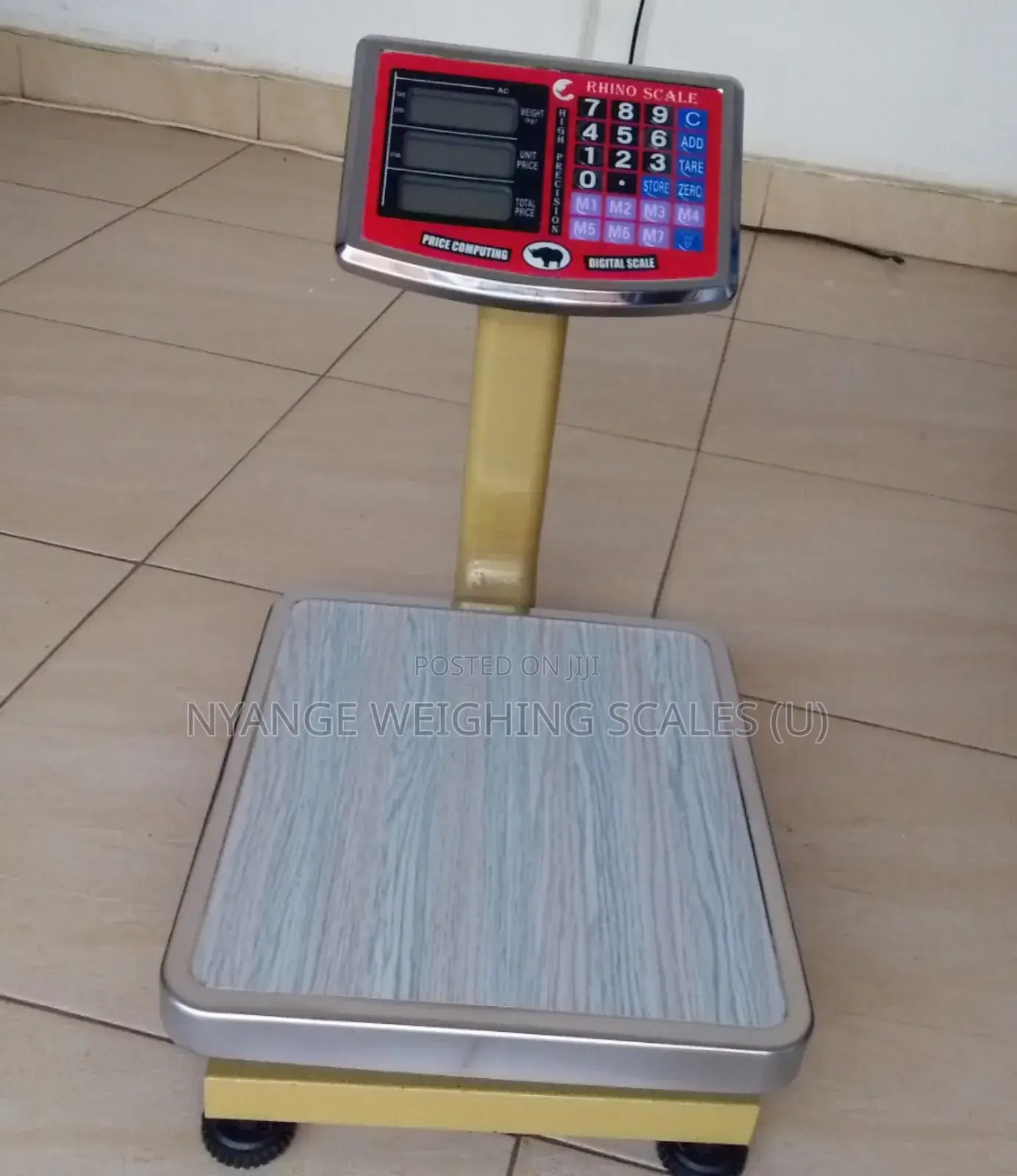 Bench Industrial Platform Scales TCS 60kg D=20g
