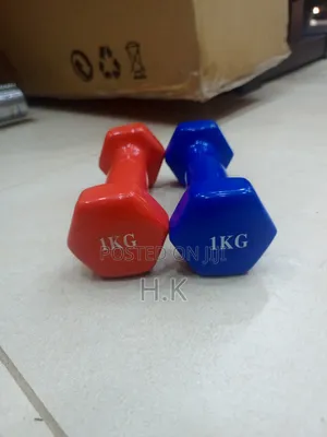 Photo - 1kg Vinyl Dumbbell.