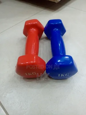 1kg Vinyl Dumbbell.