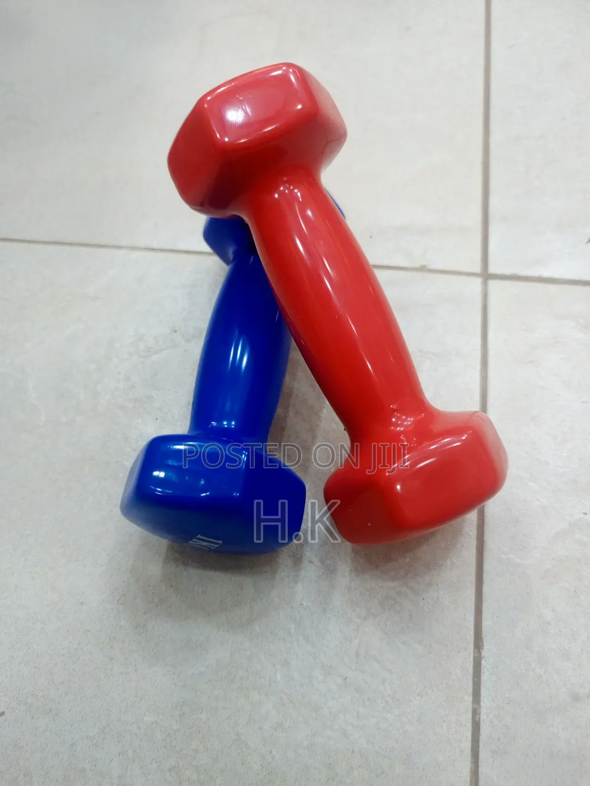 1kg Vinyl Dumbbell.