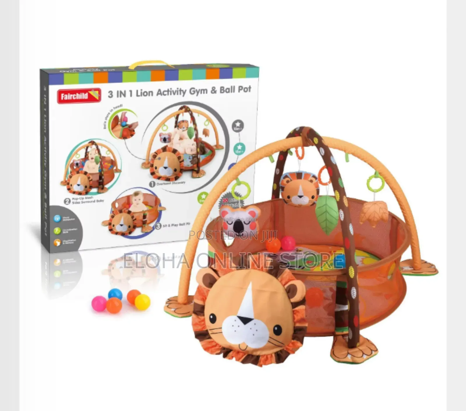 Tummy Time Baby Play Mat Baby Activity Gym Mat