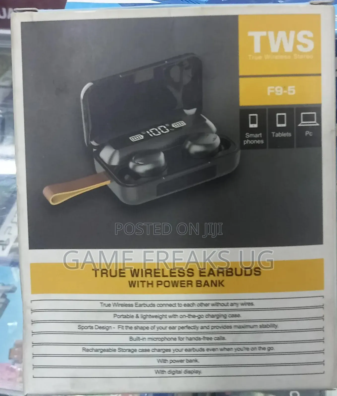 Wireless Earbuds With Power Bank