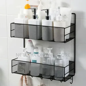 Wall Mounted Bathroom Shelves