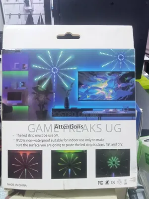 LED RGB Fireworks Light