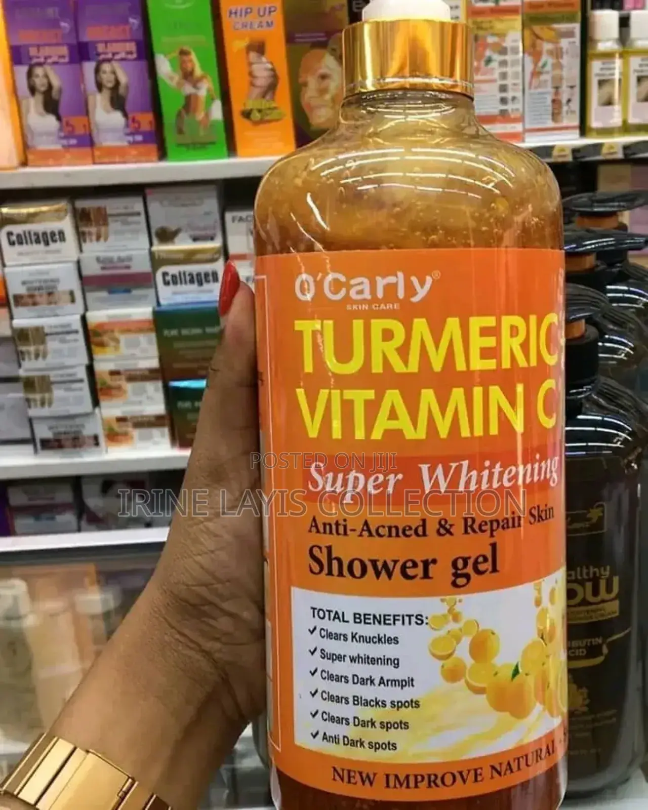 Turmeric Vitamin C Shower Gel
