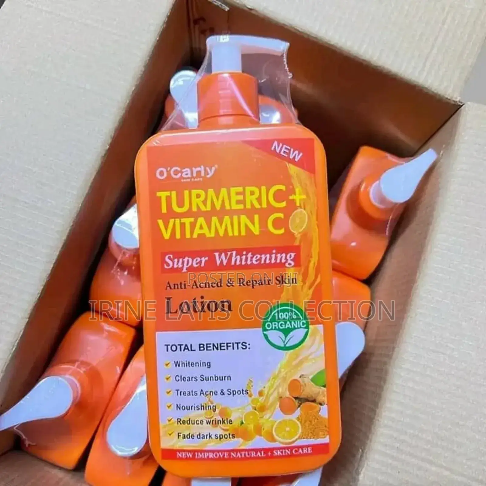 Turmeric Vitamin C Shower Gel