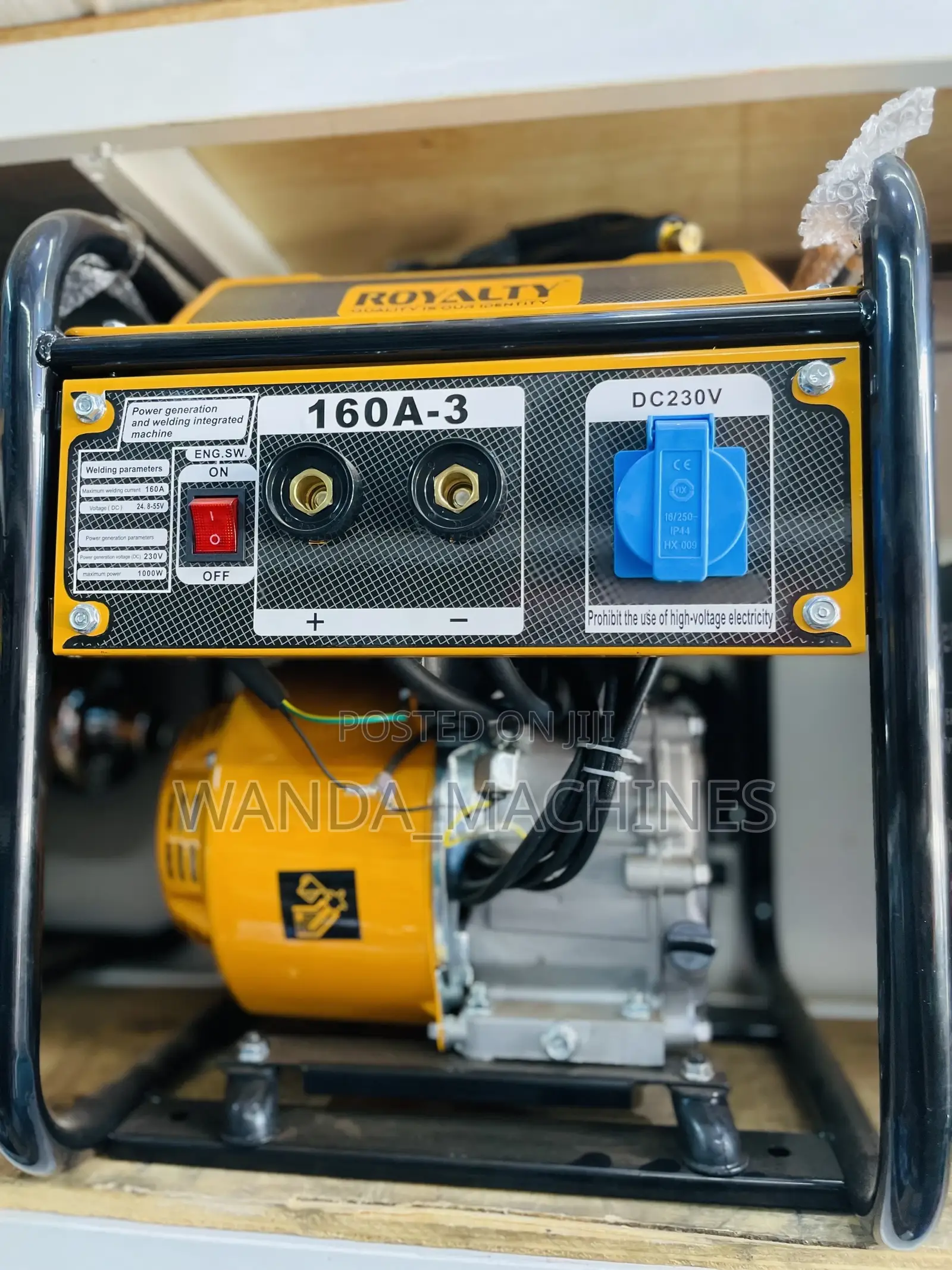 Gasoline Welding Generator 160A 1KW
