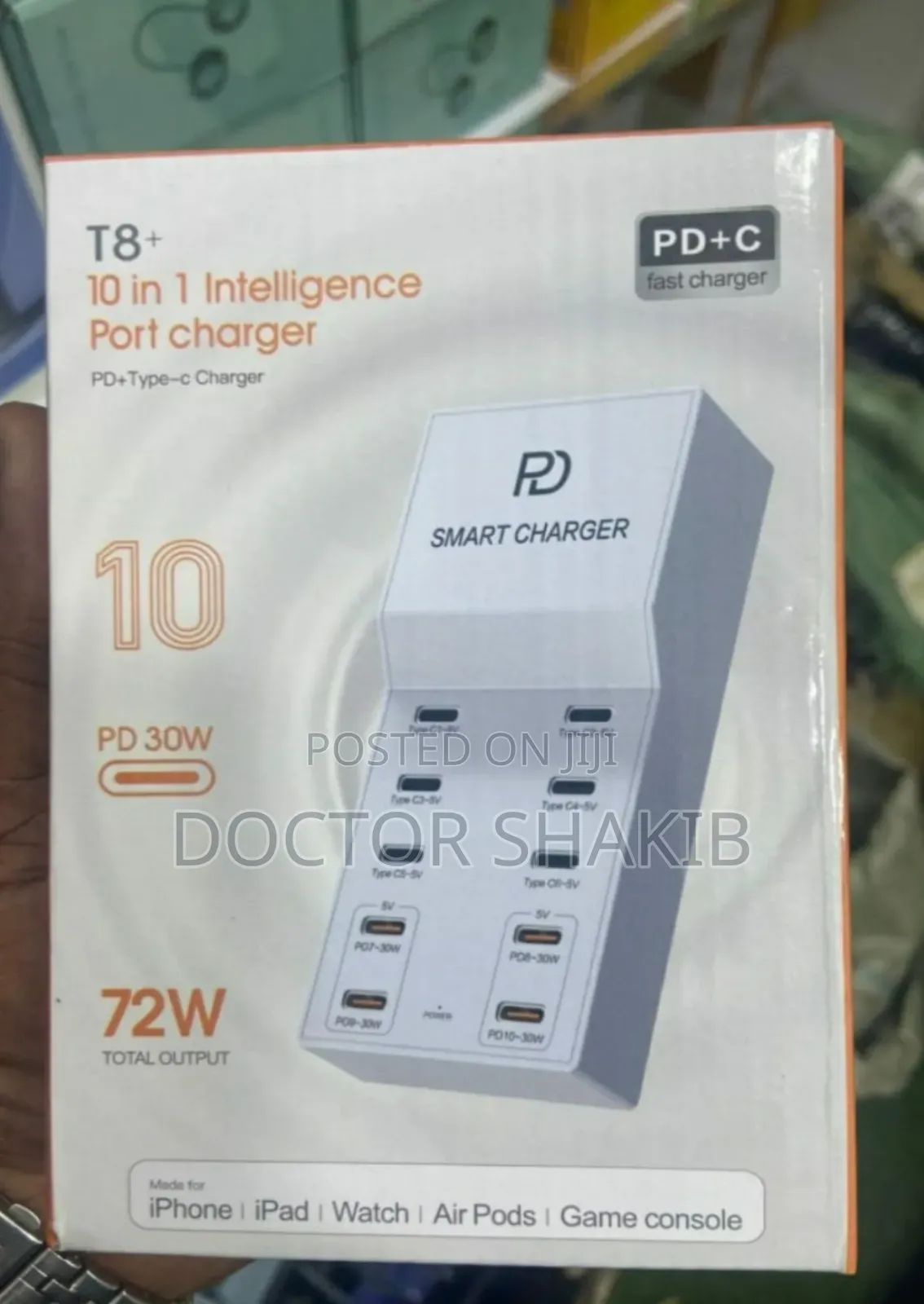 Quality 10 in 1 Port Type C Charger