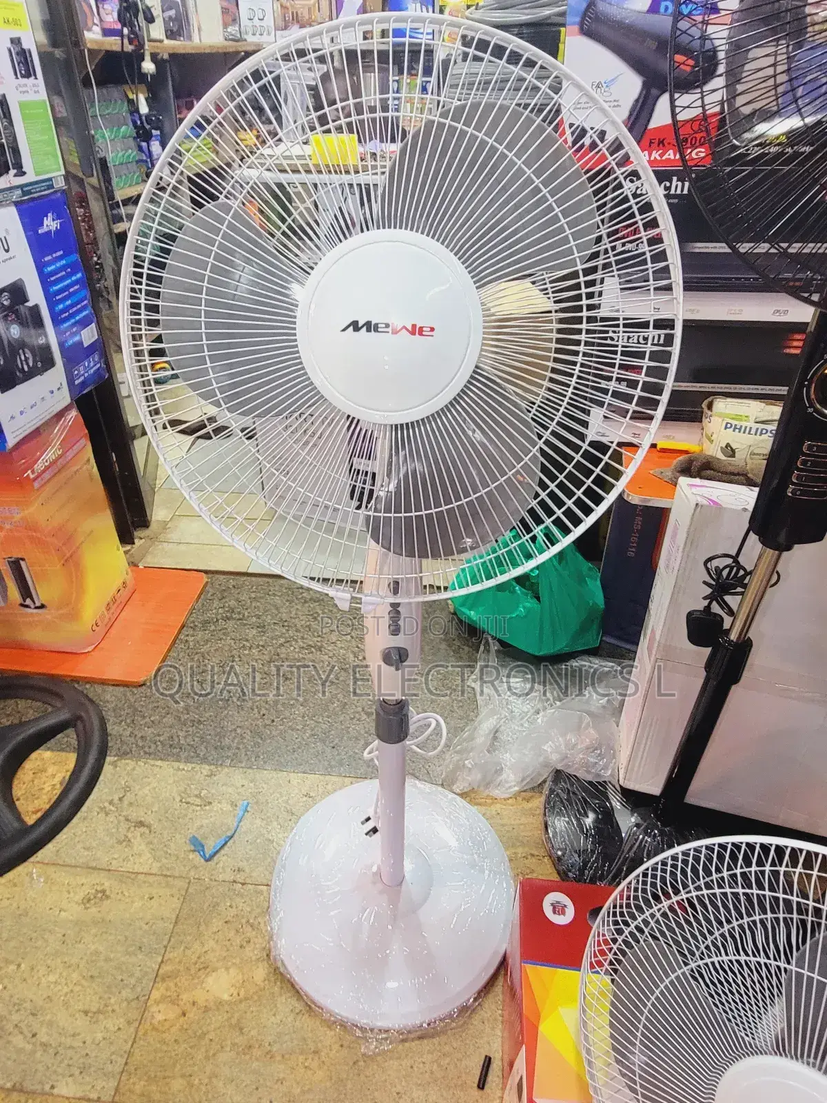 Mewe 3 Speed Powerful Stand Fan