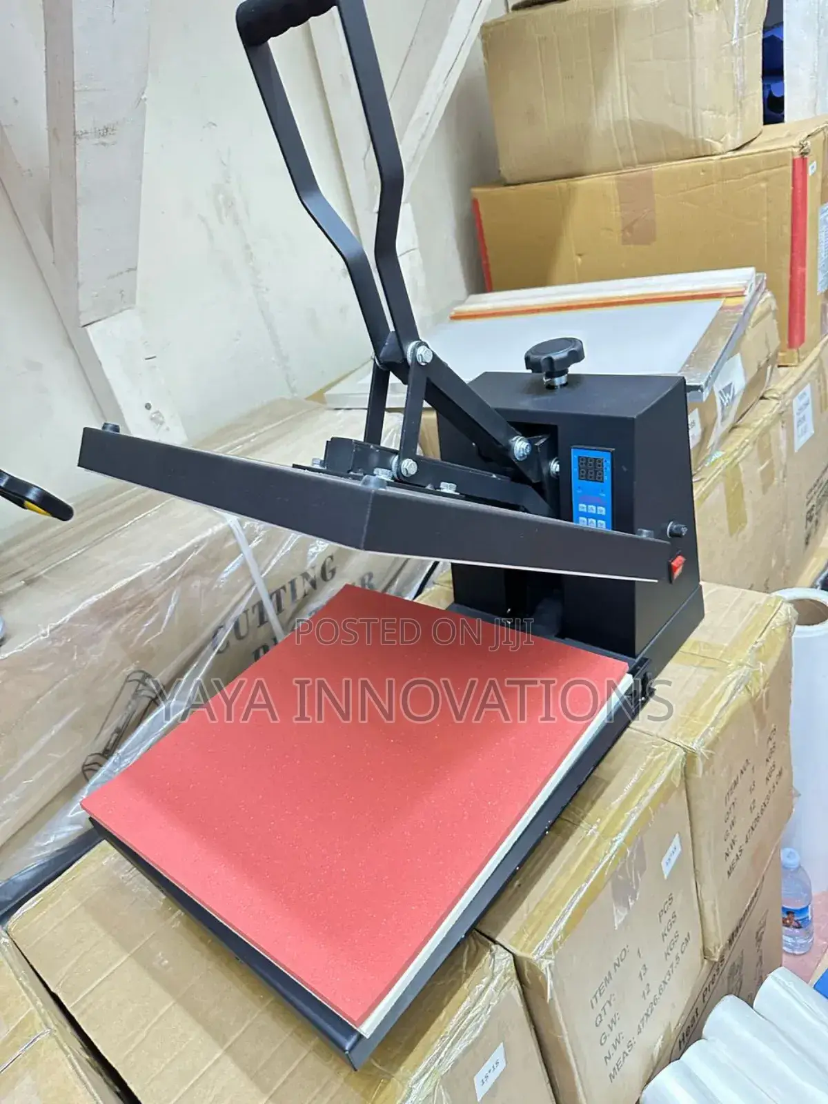 New Arrivals A3 Size 38*38 Flatbed Manual Heat Press