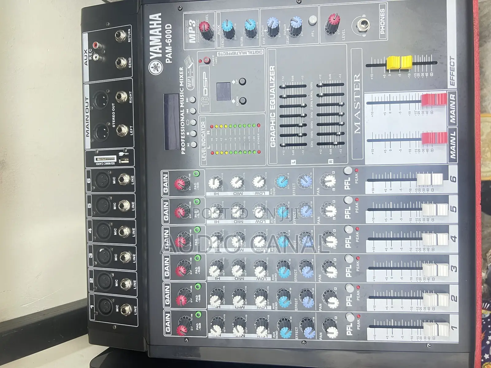 Original Yamaha 6 Channel Amp Mixer