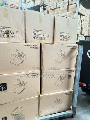 Just Offloaded Heatpress Machines
