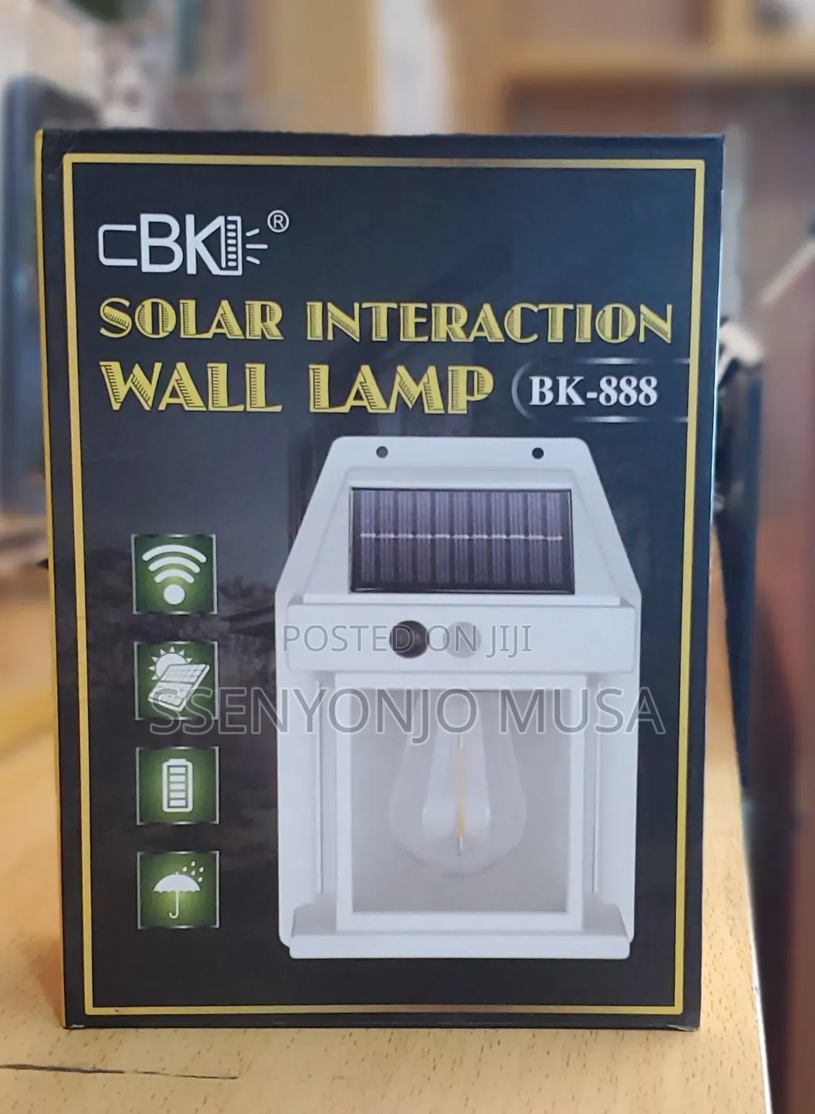 Led Solar Wall Lamp - Outdoor Waterproof Lighting