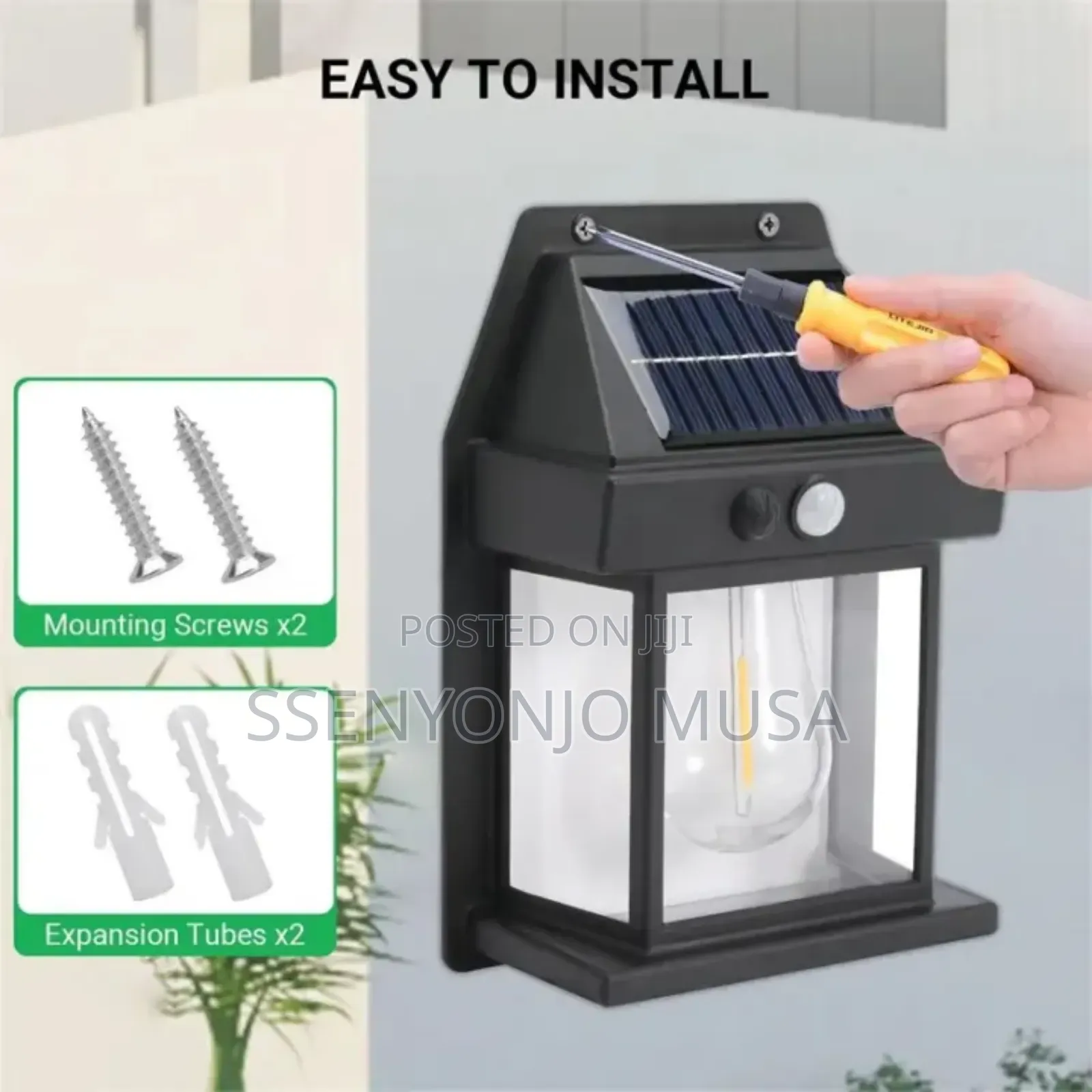 Led Solar Wall Lamp - Outdoor Waterproof Lighting