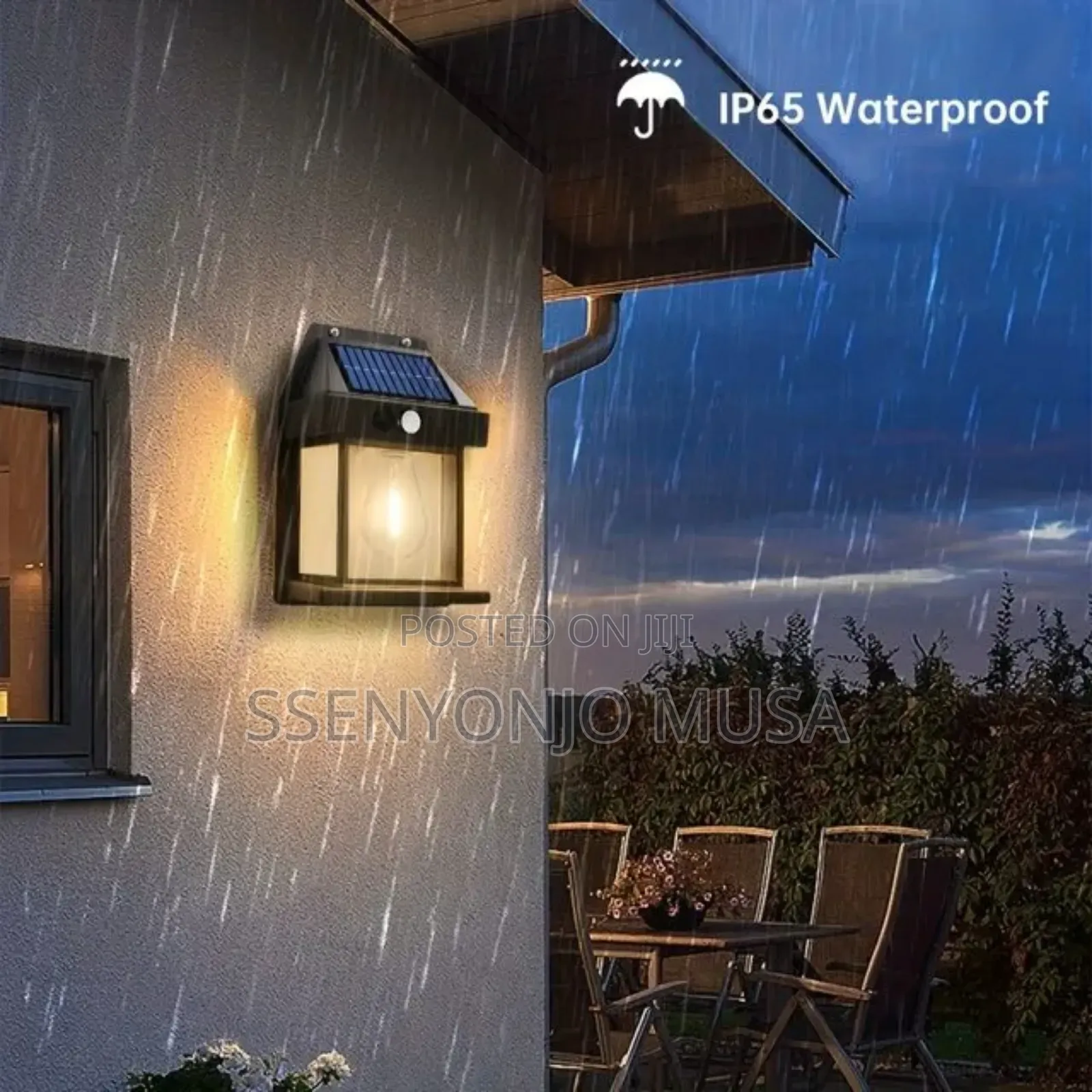 Led Solar Wall Lamp - Outdoor Waterproof Lighting