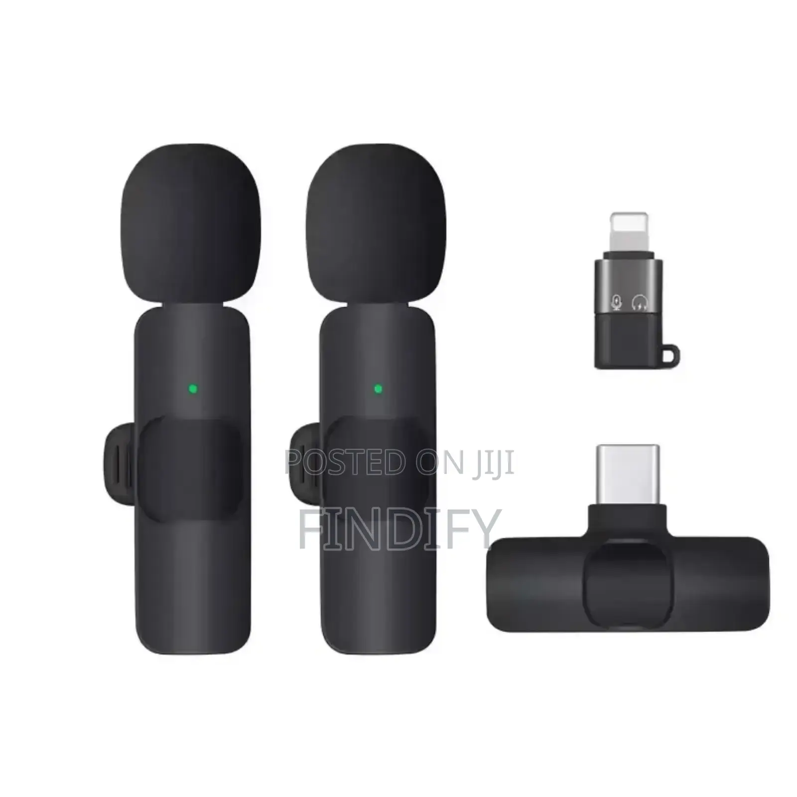 iPhone and Type C Wireless Microphone