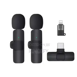 iPhone and Type C Wireless Microphone