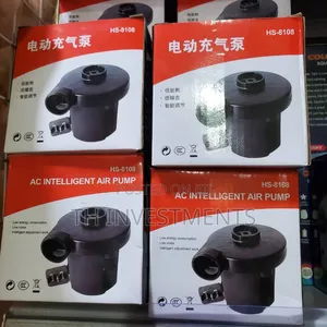 Photo - Electric Air Pump for Pool Inflatable Air Mattress.