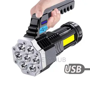 Photo - 7 LED Rechargeable Powerful Flashlight Torch