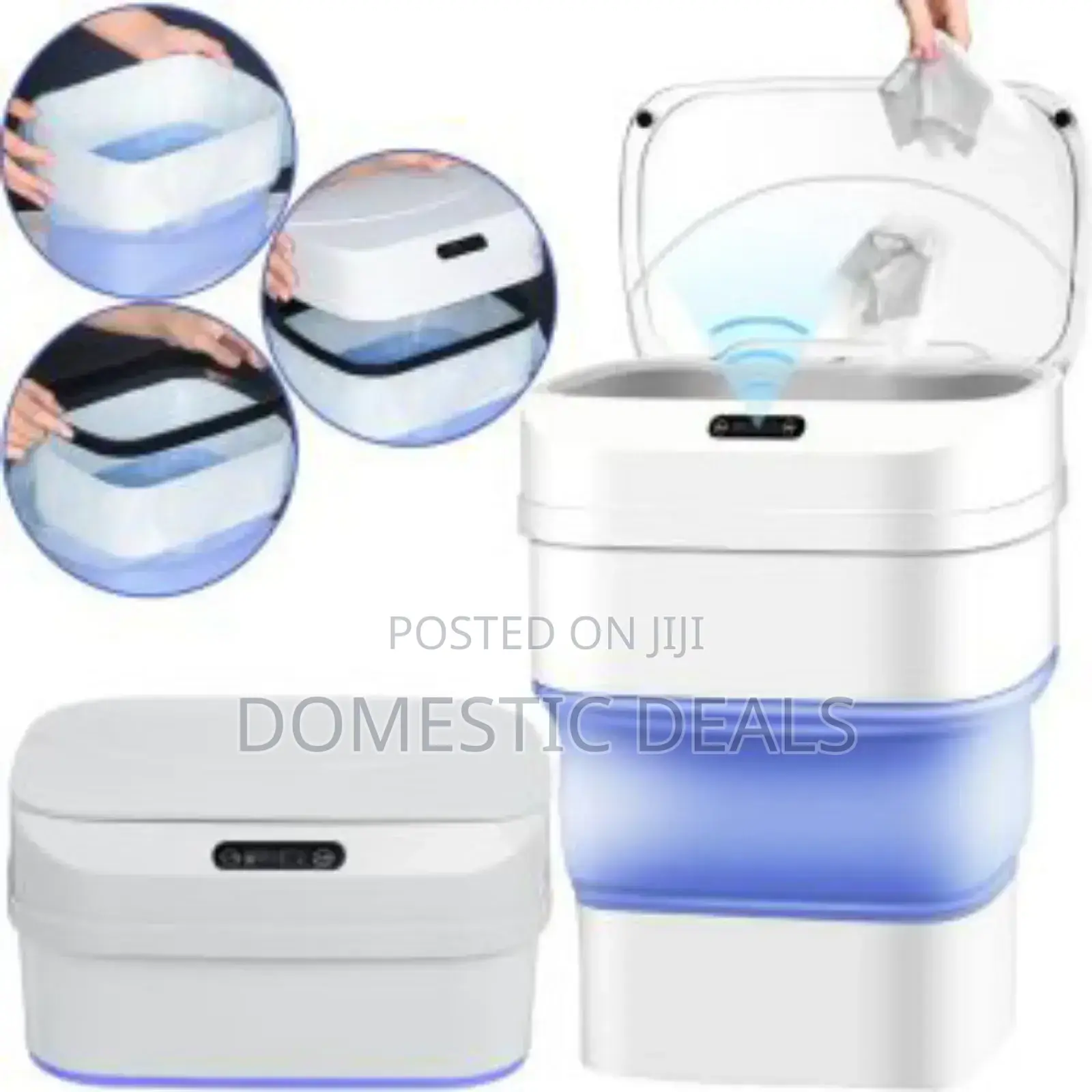 Foldable Sensor Intelligent Trash Can