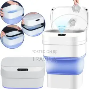 Foldable Sensor Intelligent Trash Can
