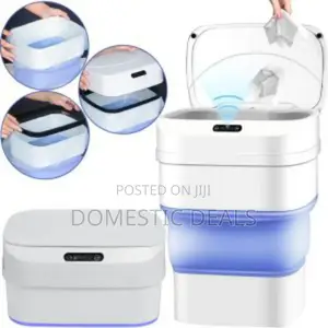 Foldable Sensor Intelligent Trash Can