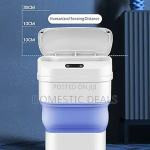 Smart Sensor Foldable Trash Can