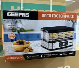 Geepas Digital Food Dehydrator for Fruits, Vegetables