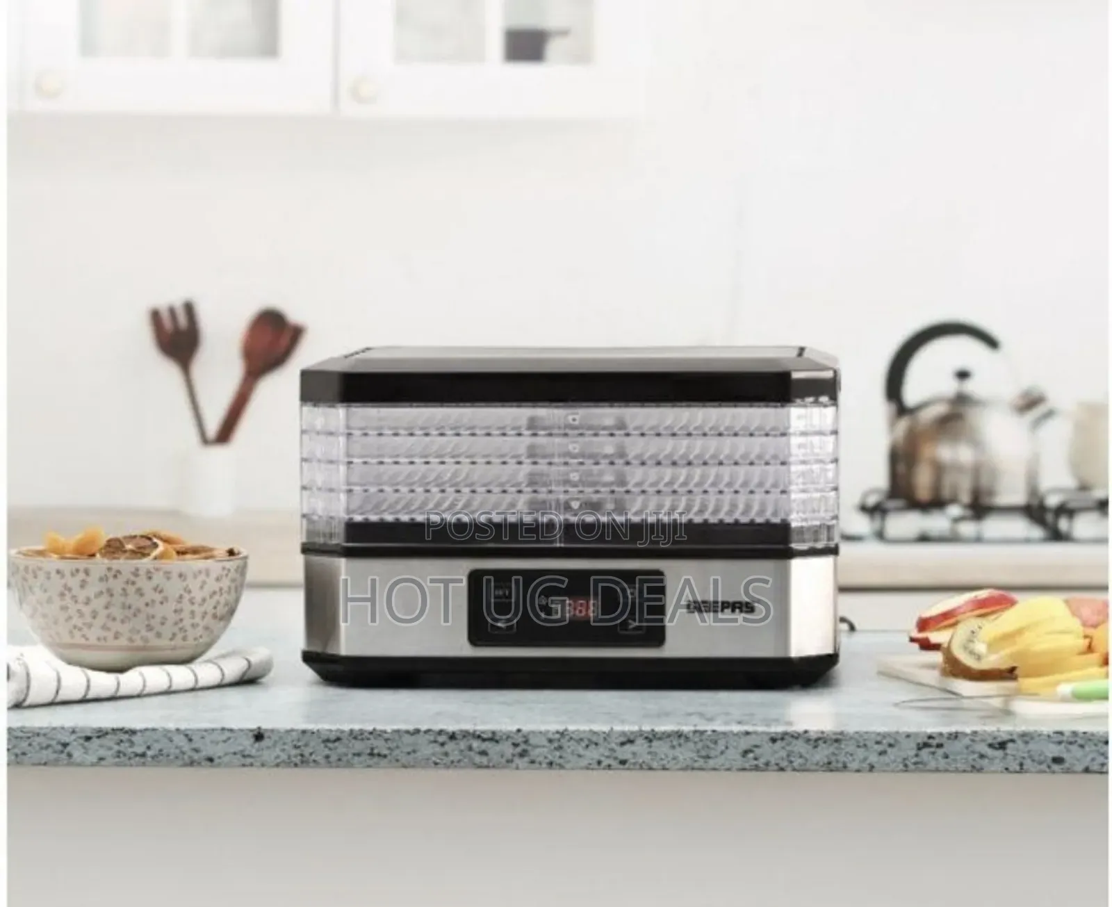 Geepas Digital Food Dehydrator for Fruits, Vegetables