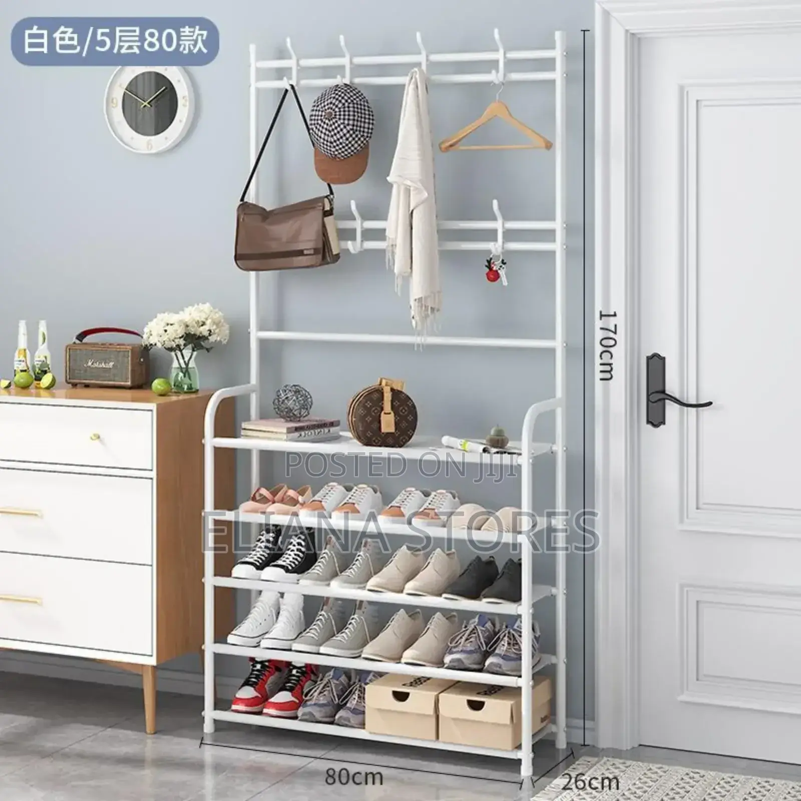 Shoe and Bag Rack