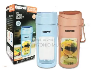 Geepas Rechargeable Portable Blender -500ml,Stainless Steel