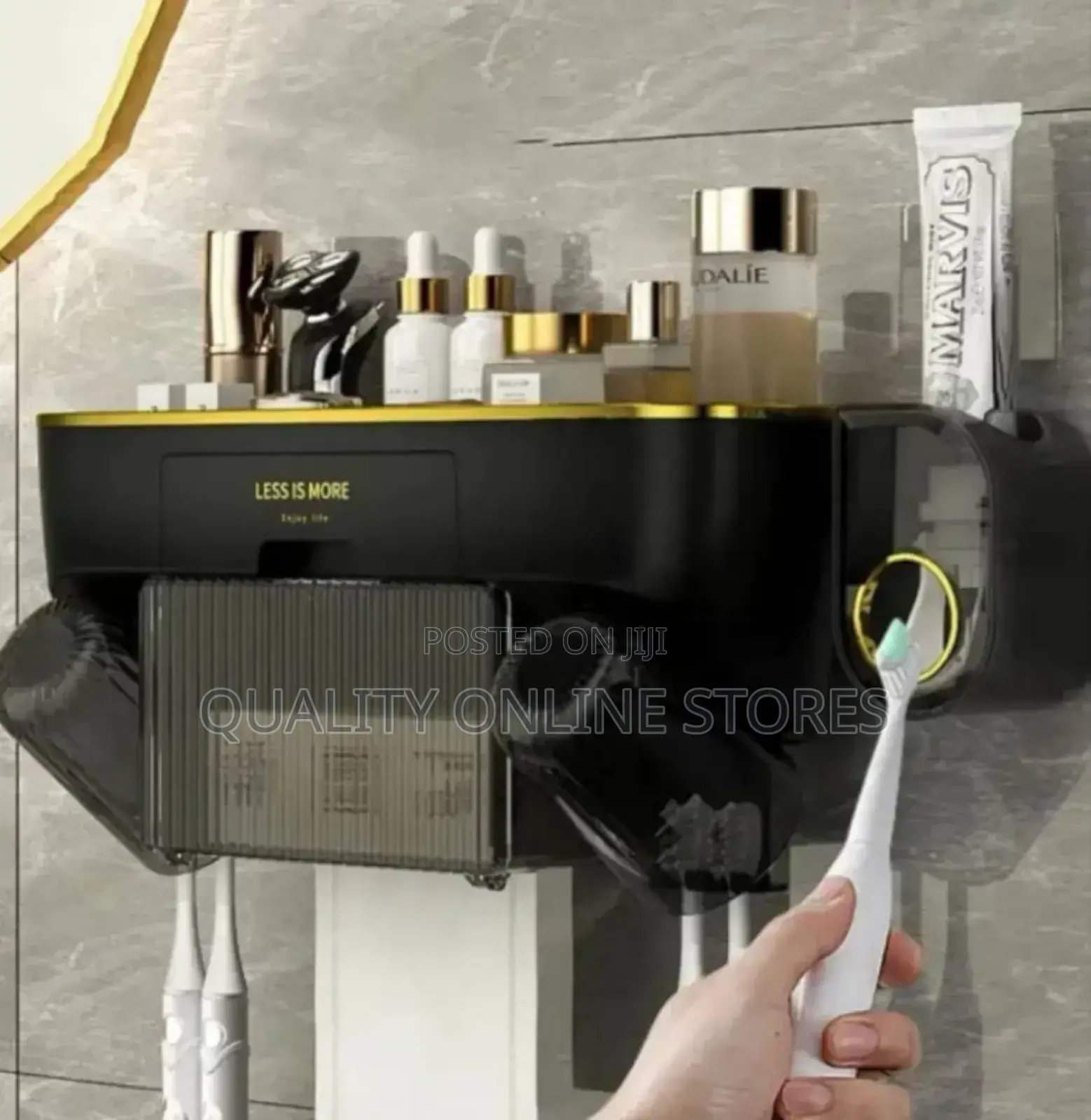Mounted Toothbrush Holder