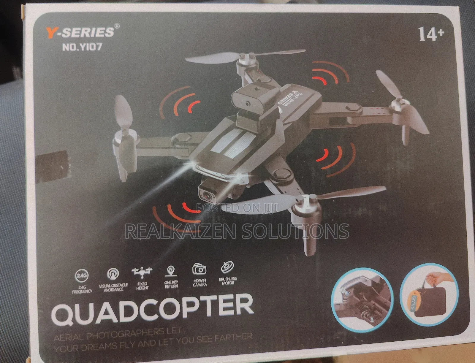 Y-Series Quad Copter HD Wifi Drone With Remote Control