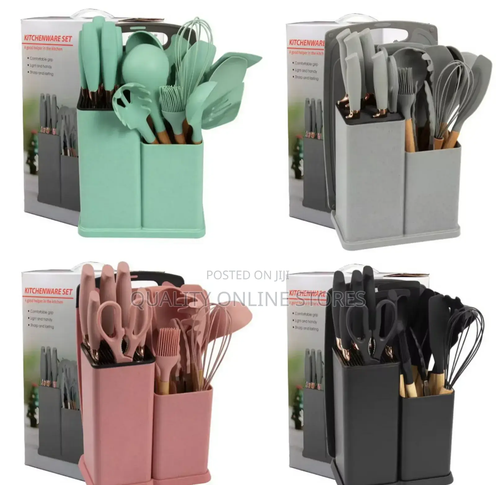Kitchen Silicone Utensils Set