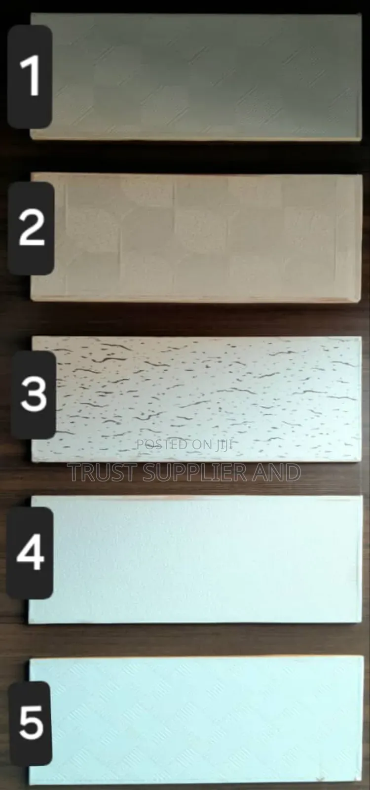 Suspended Ceiling Chart