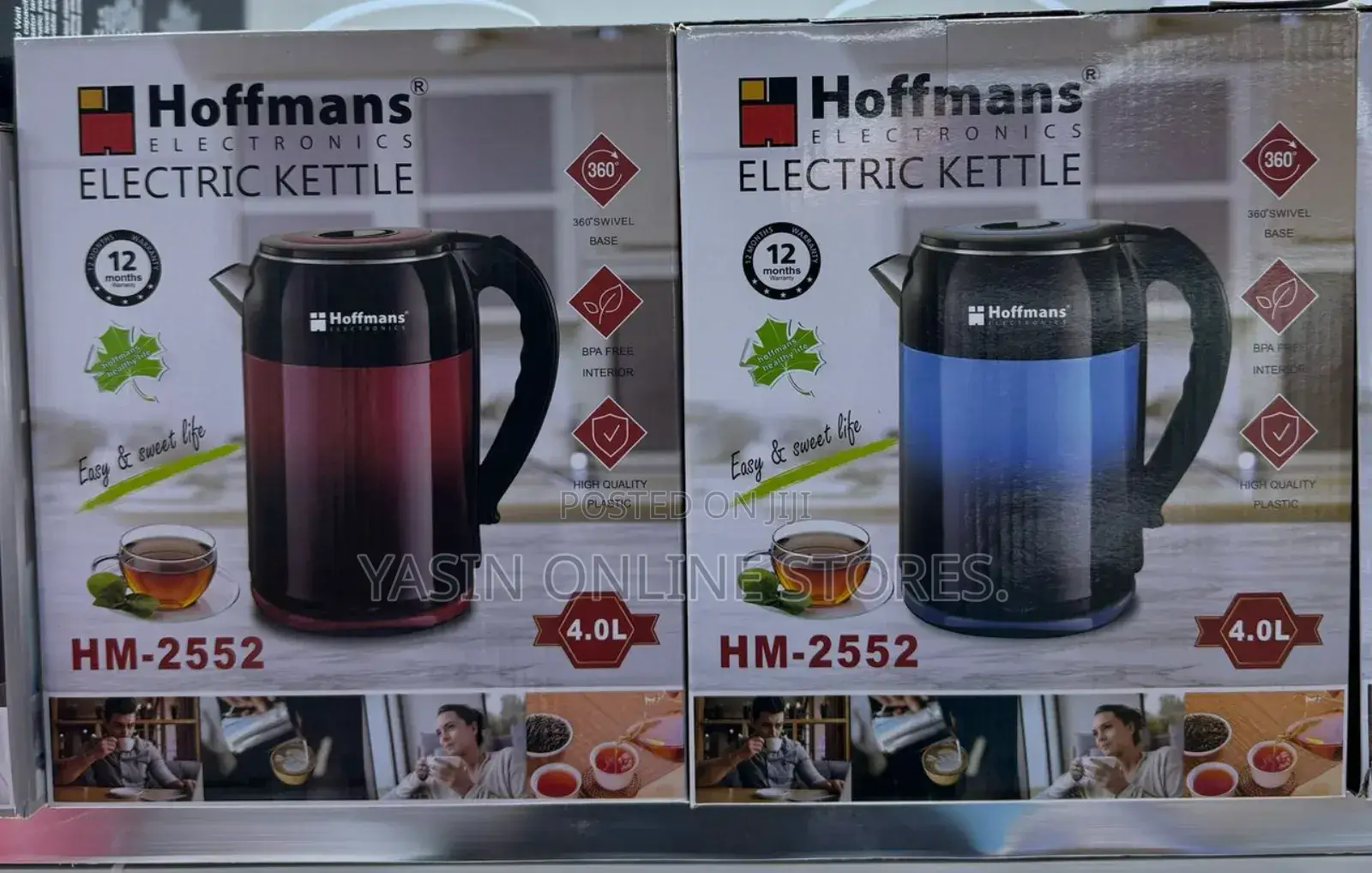 Electric Kettle 4L.
