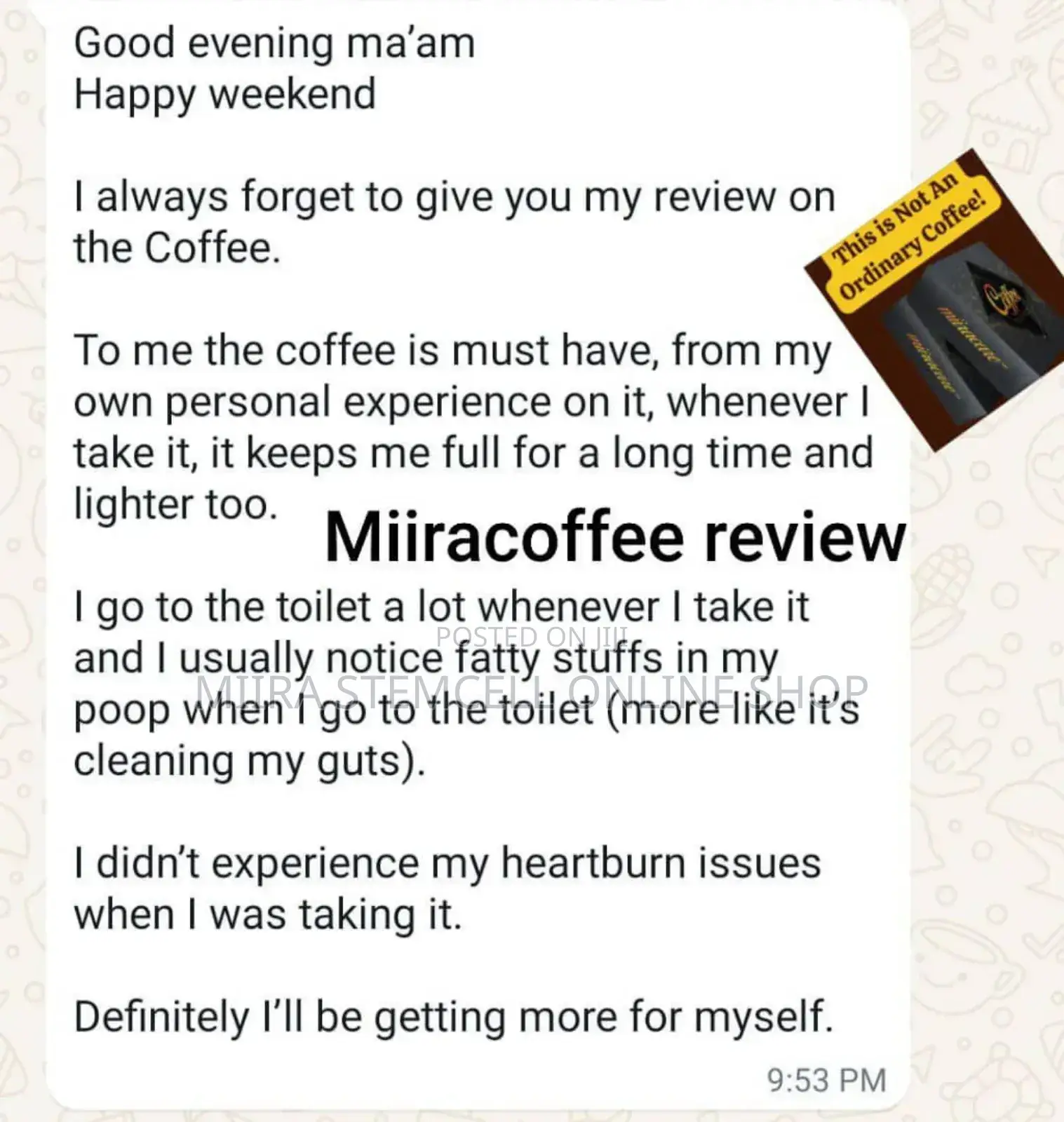 Miira Coffee Immune Booster