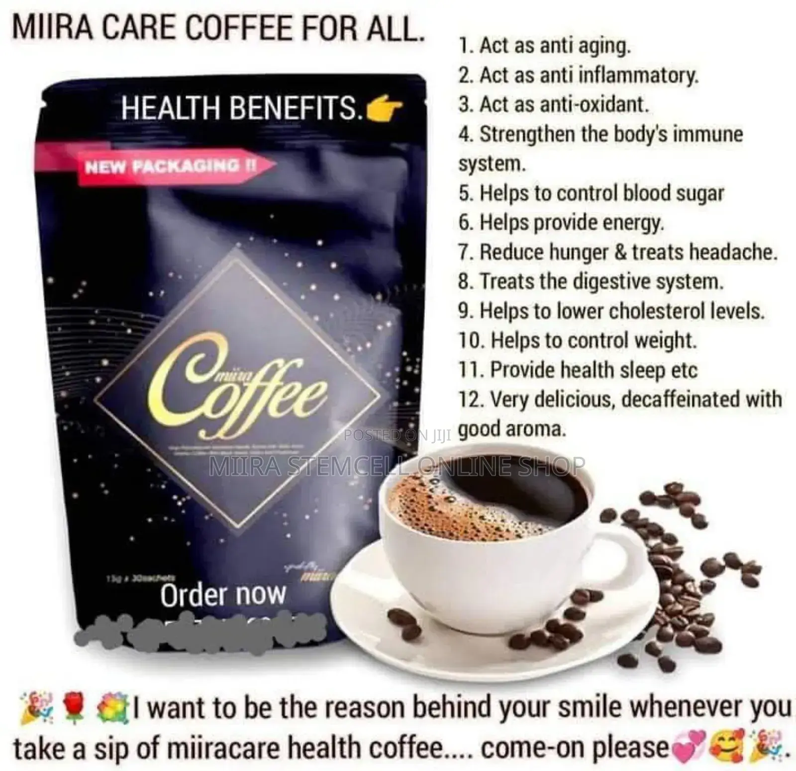 Miira Coffee Immune Booster