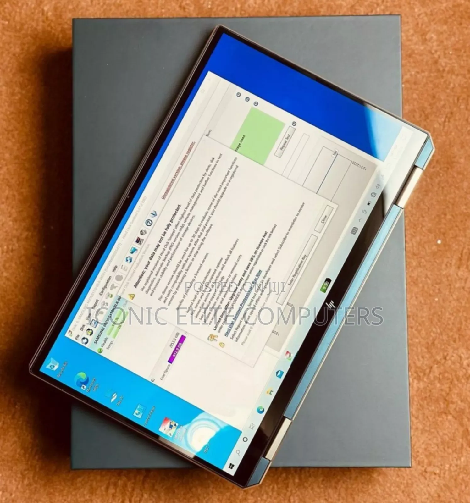 New Laptop HP Spectre X360 16GB Intel Core I7 SSD 512GB