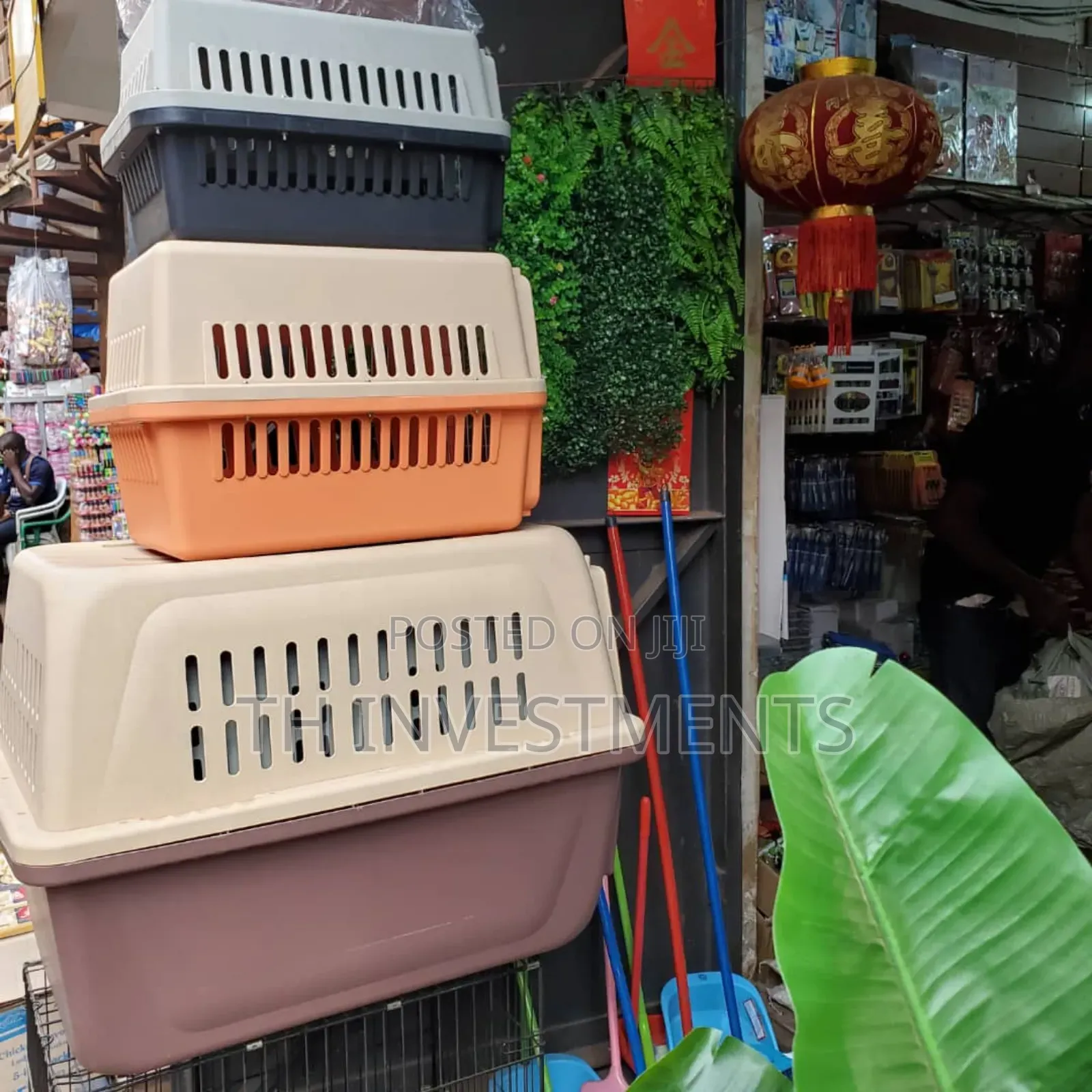 Portable Outdoor Travel Pet Carrier Crate, With Cage 