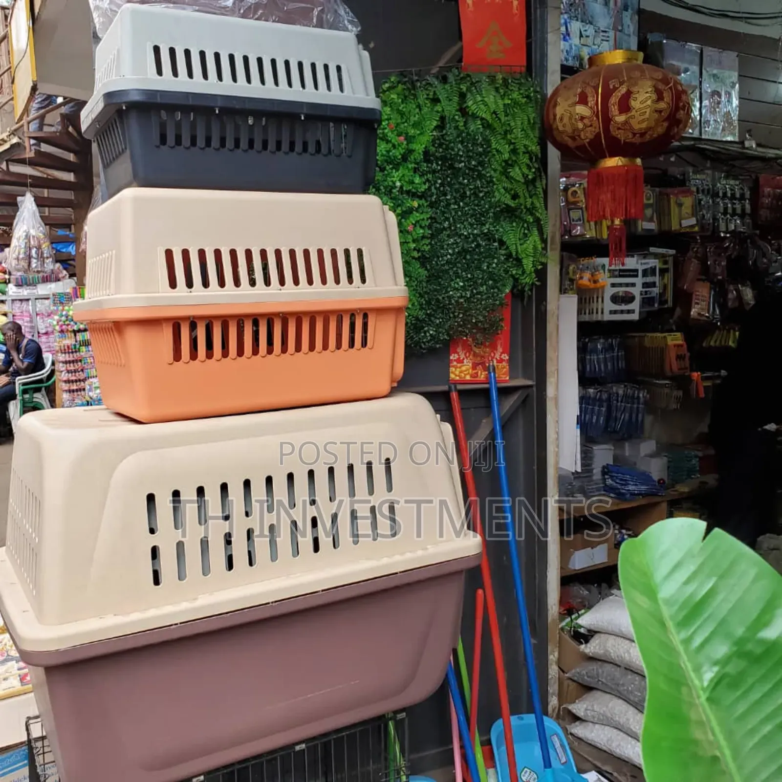 Portable Outdoor Travel Pet Carrier Crate, With Cage 