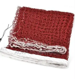 Professional Badminton Sports Game Net - Burgundy