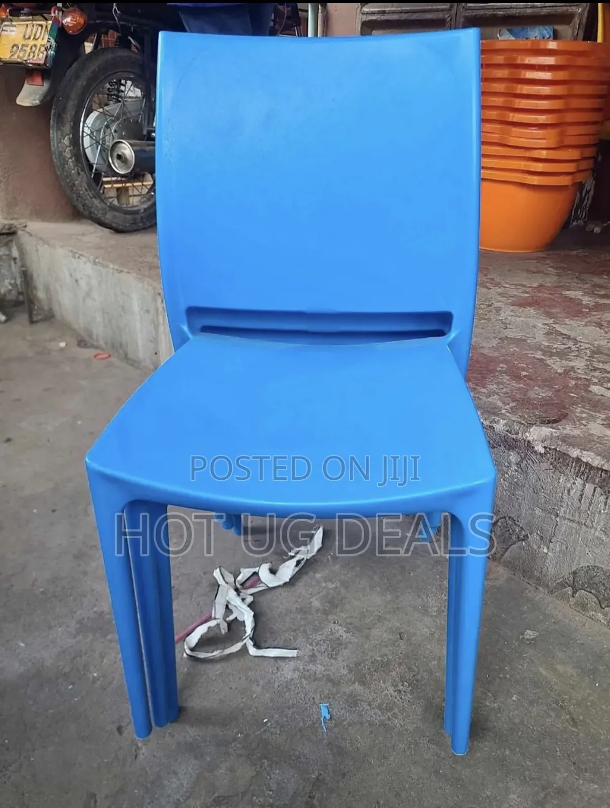 Restaurant Plastic Chair -Multicolor