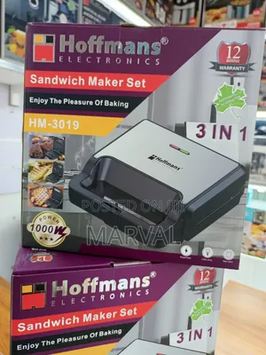 Photo - Sandwich Maker Set 3in1 ( Grill , Waffle Sandwich)