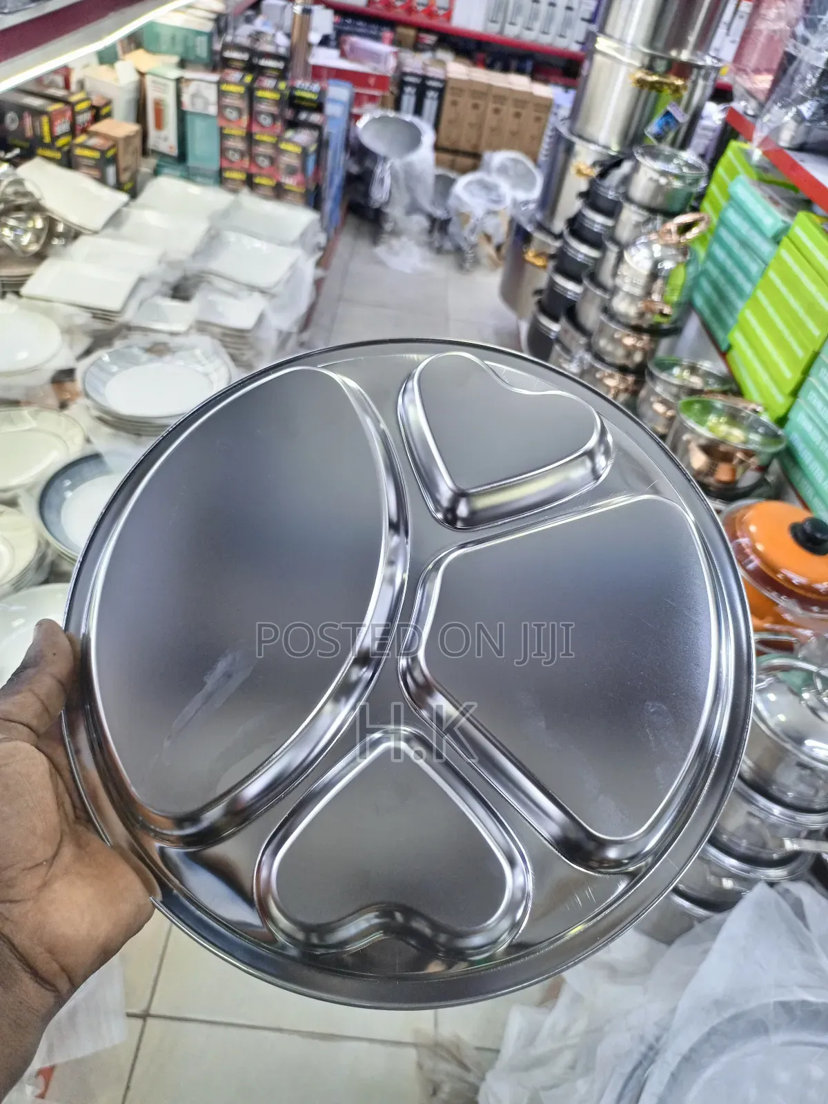 30cm Stainless Steel Partition Plate