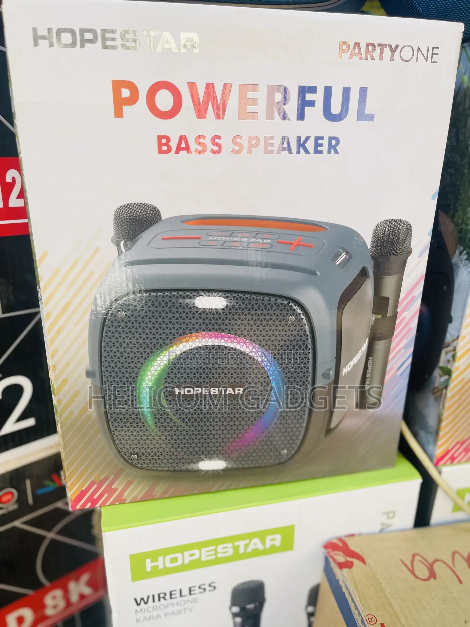 Hopestar Bass Speaker With Microphone